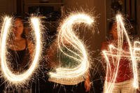 Fireworks spelling USA